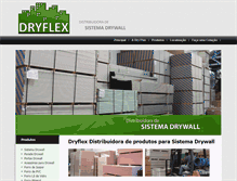 Tablet Screenshot of dryflex.com.br